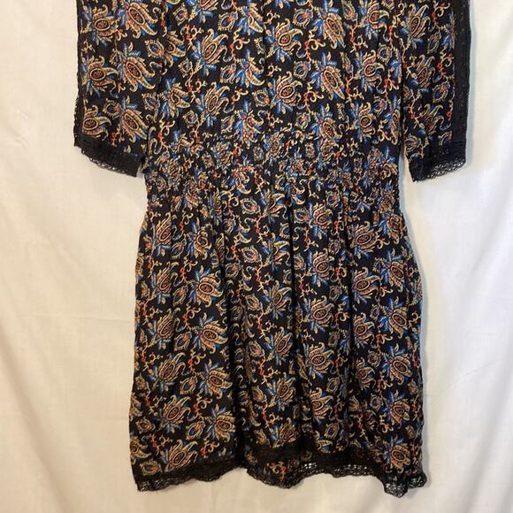 Sea New York Lace Silk Floral Lightweight Dress Size 10 - Picture 3 of 11